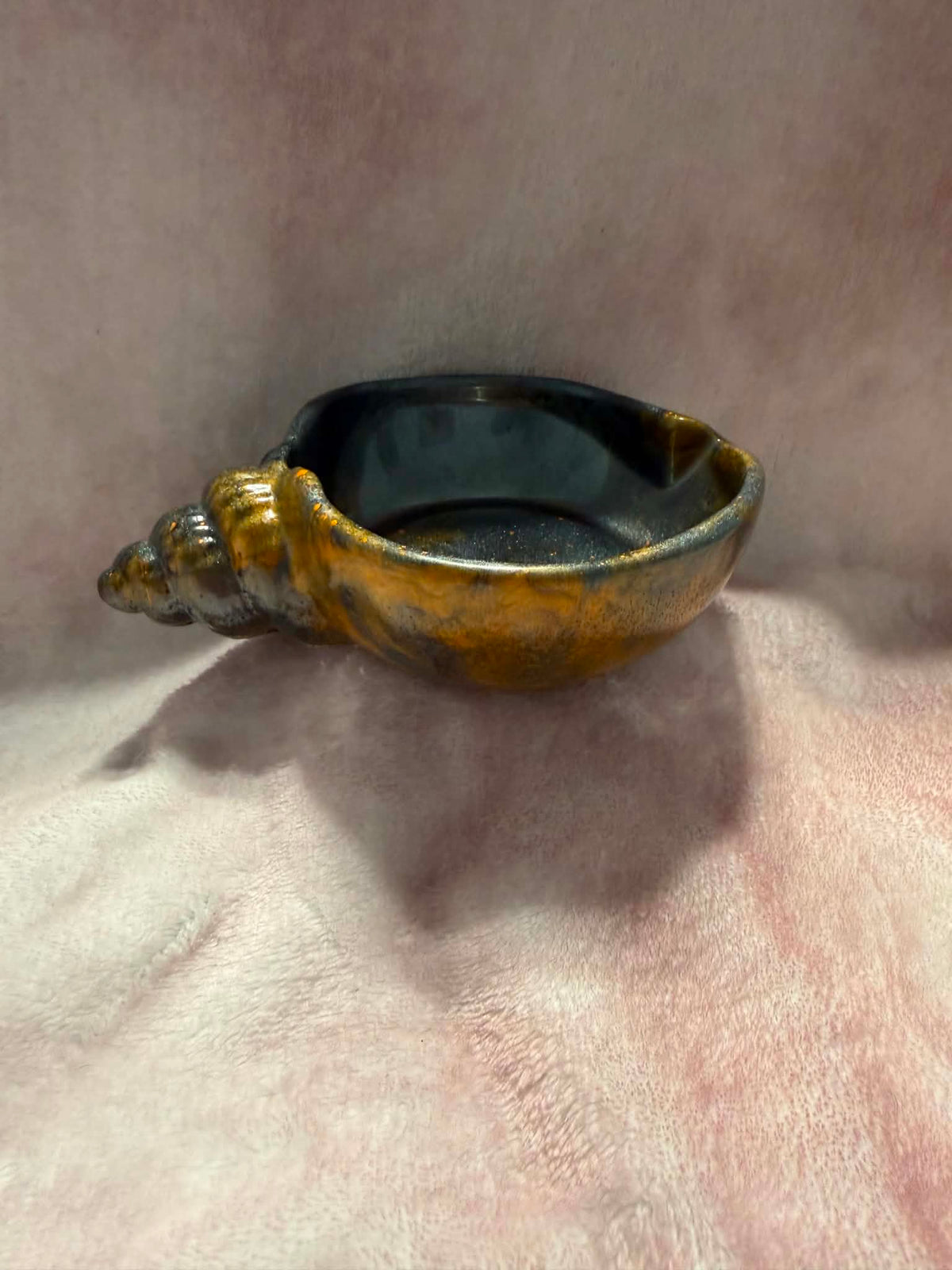 Halloween Conch Seashell Trinket Bowl