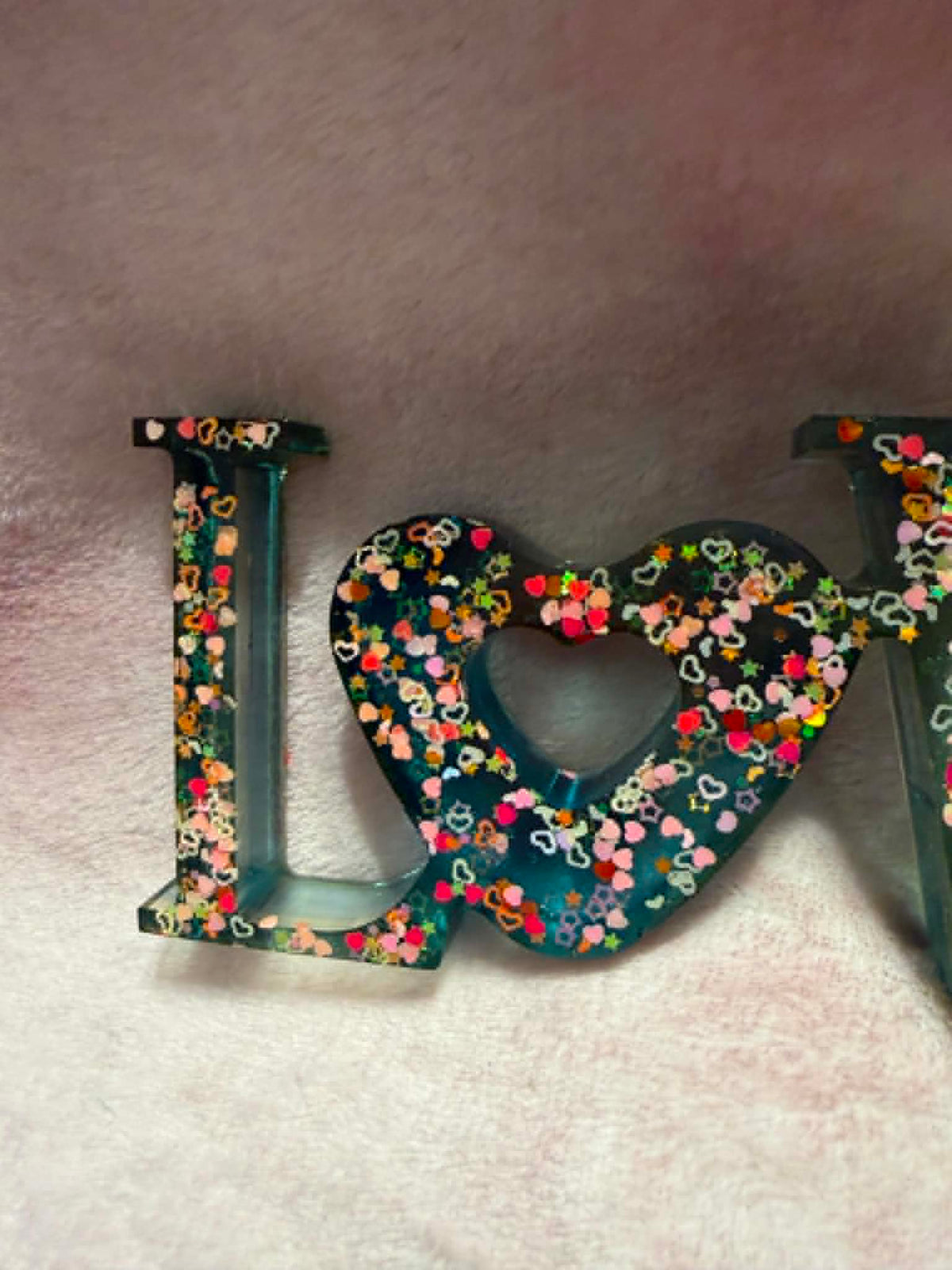 Green & Pink Love Decor