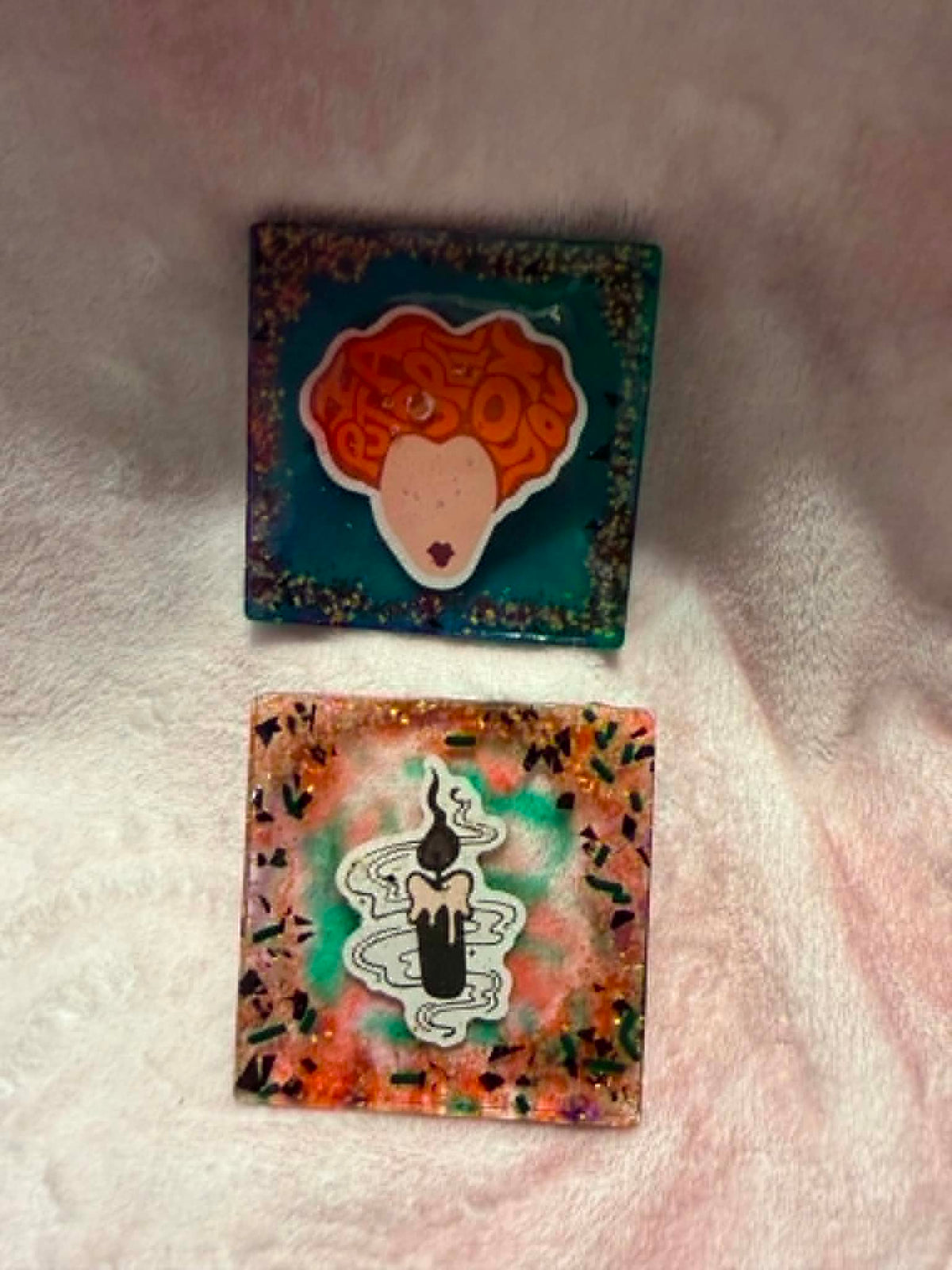 Hocus Pocus Sanderson Sisters Coaster Set with Holder