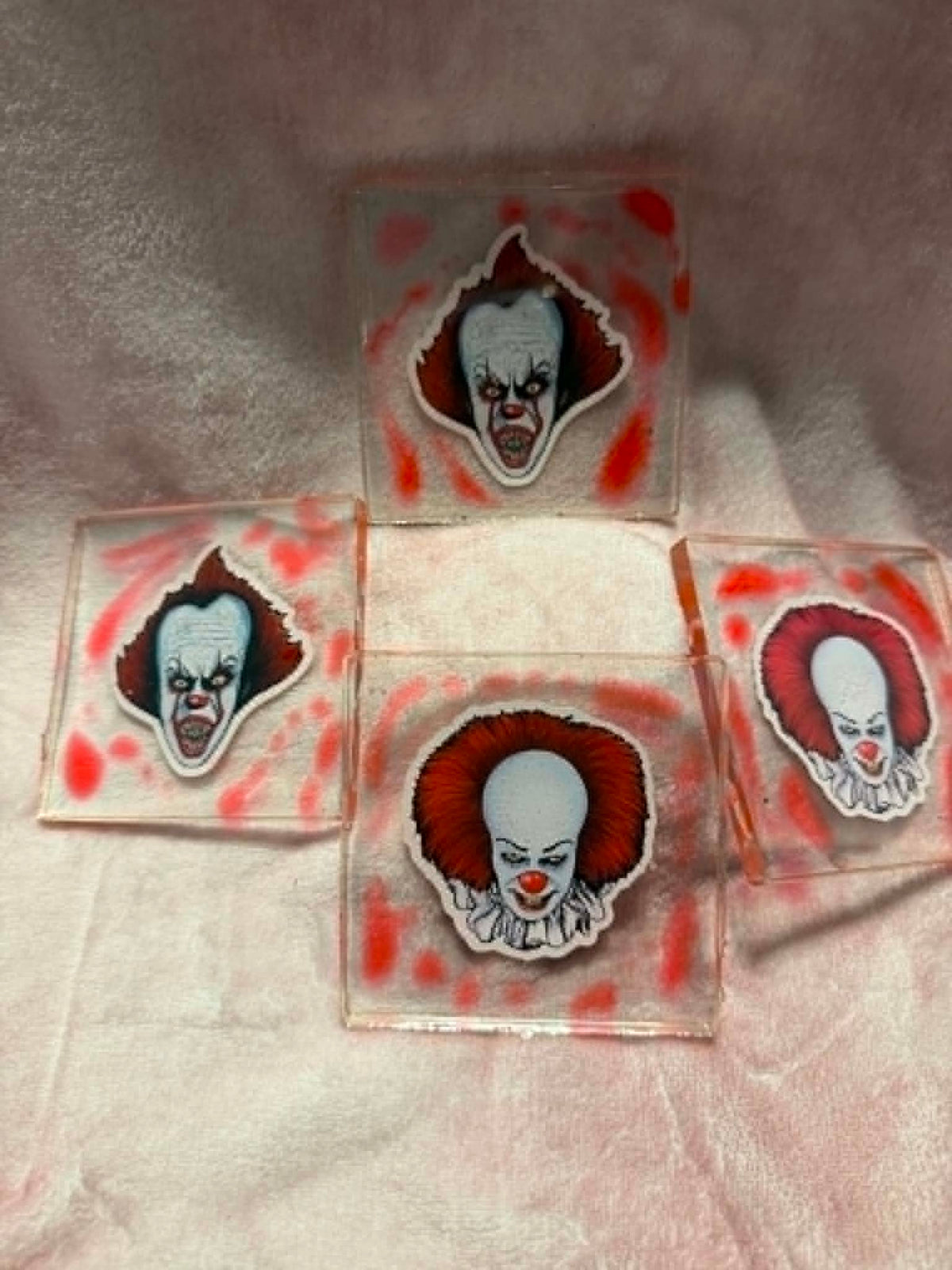 You'll Float Too — IT Pennywise 5 Piece Coaster Set