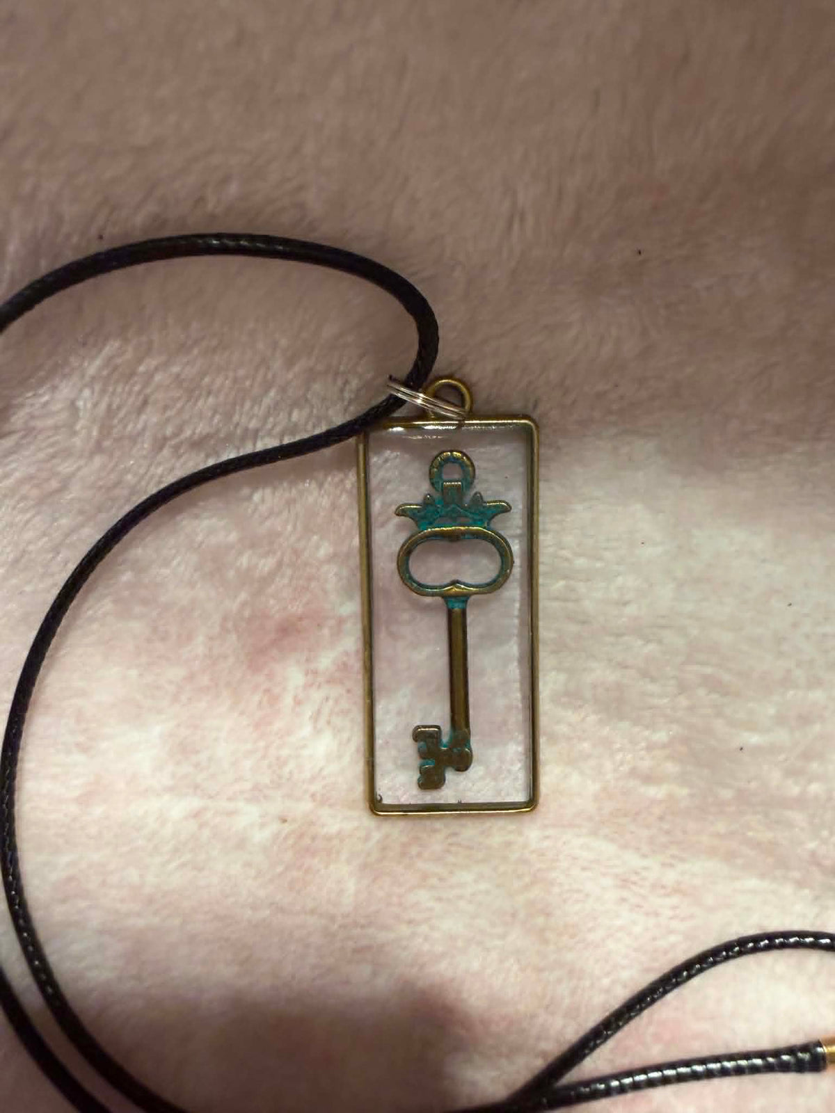 Vintage Ornate Skeleton Key Necklace