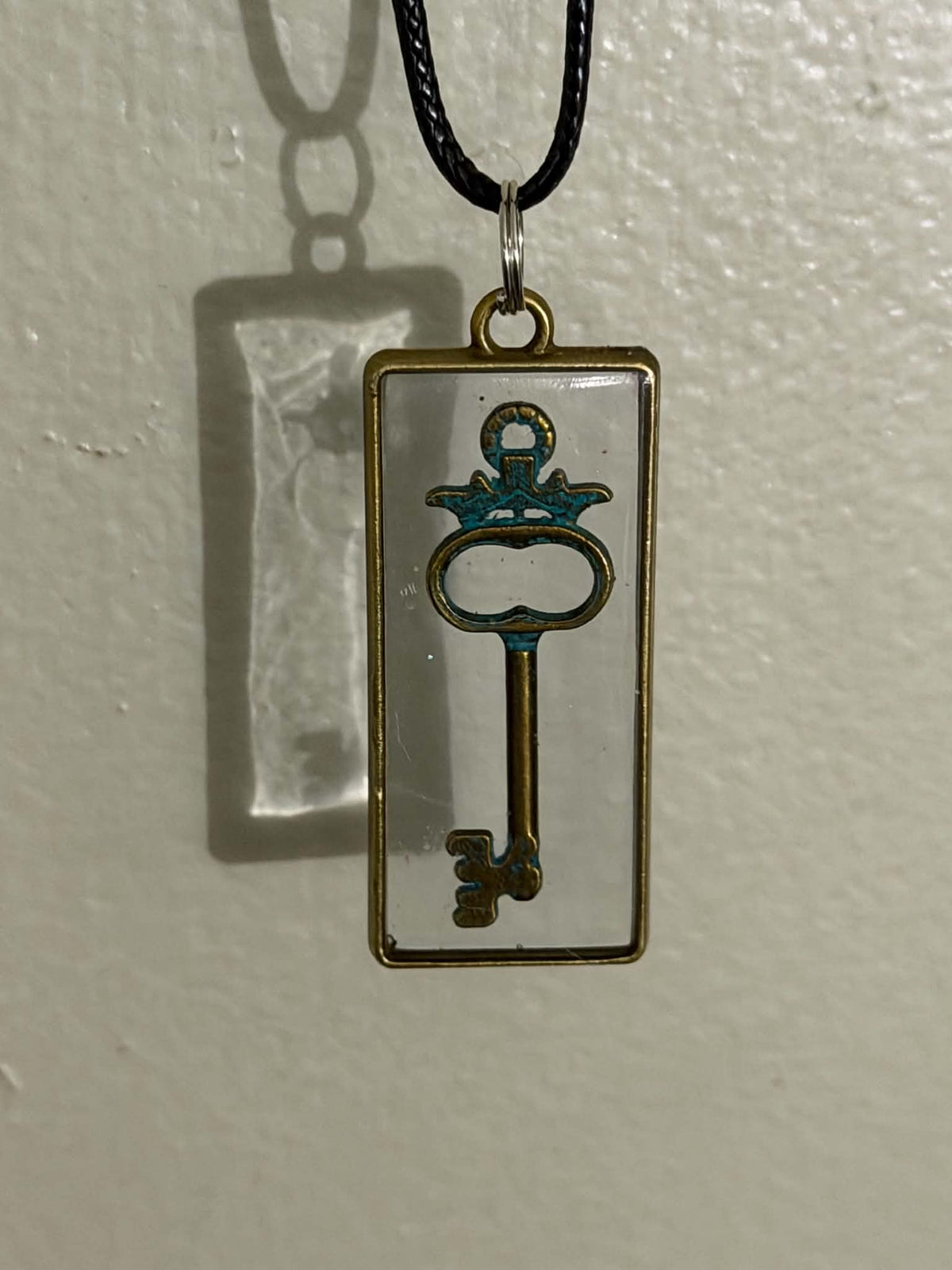 Vintage Ornate Skeleton Key Necklace