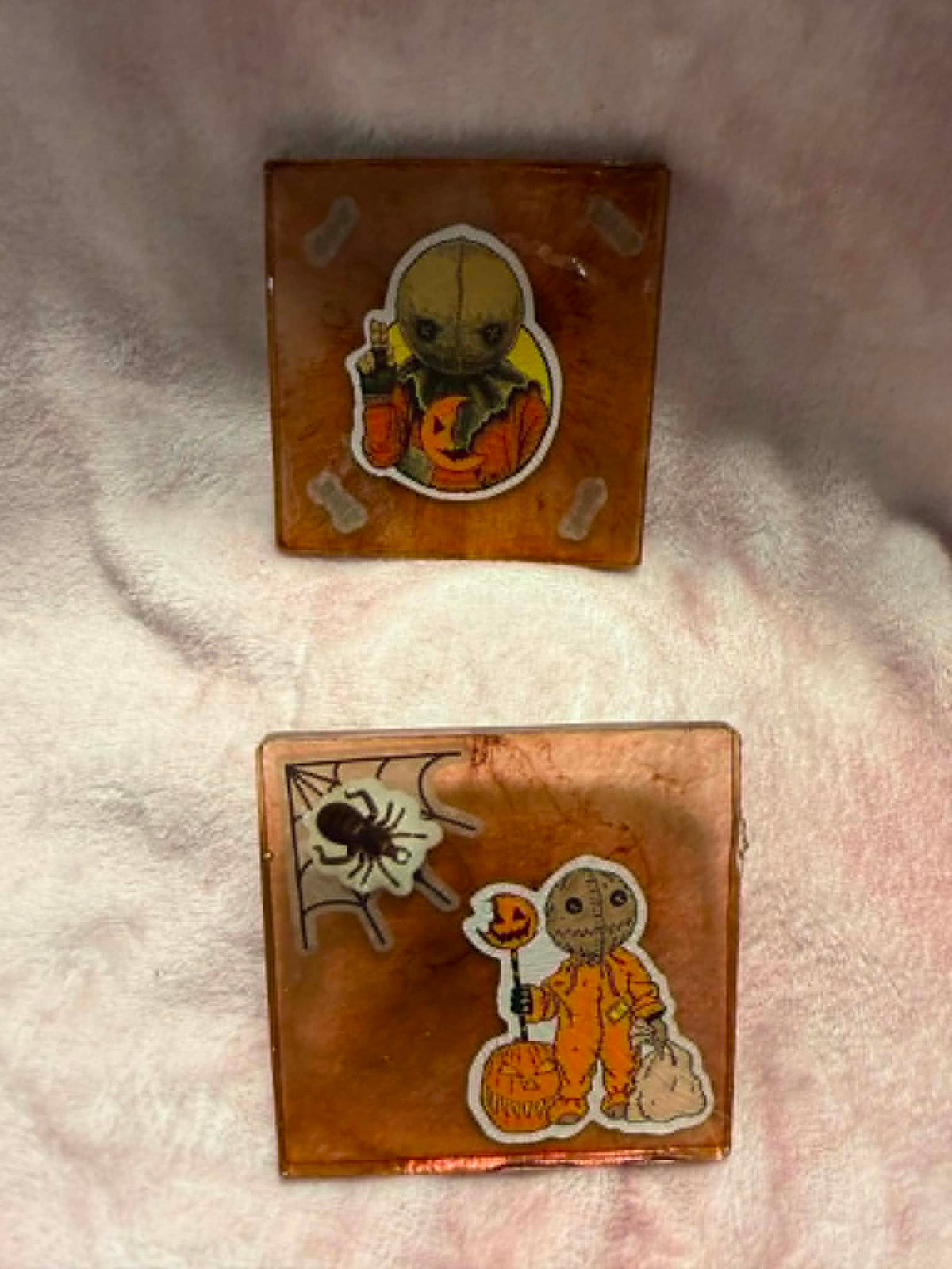 Trick 'r Treat Sam 4-Piece Coaster Set with Holder