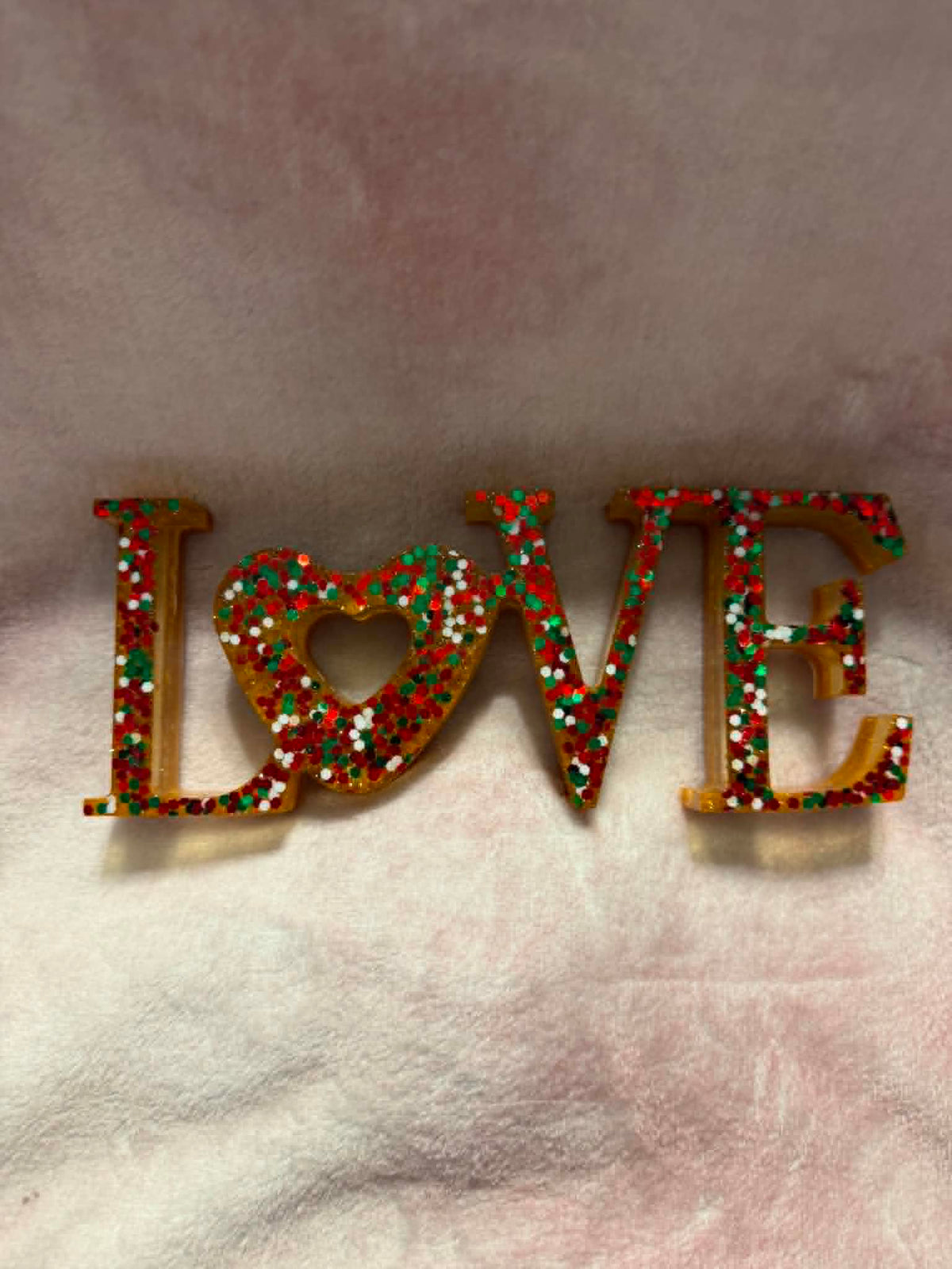 Christmas Themed Love Decor