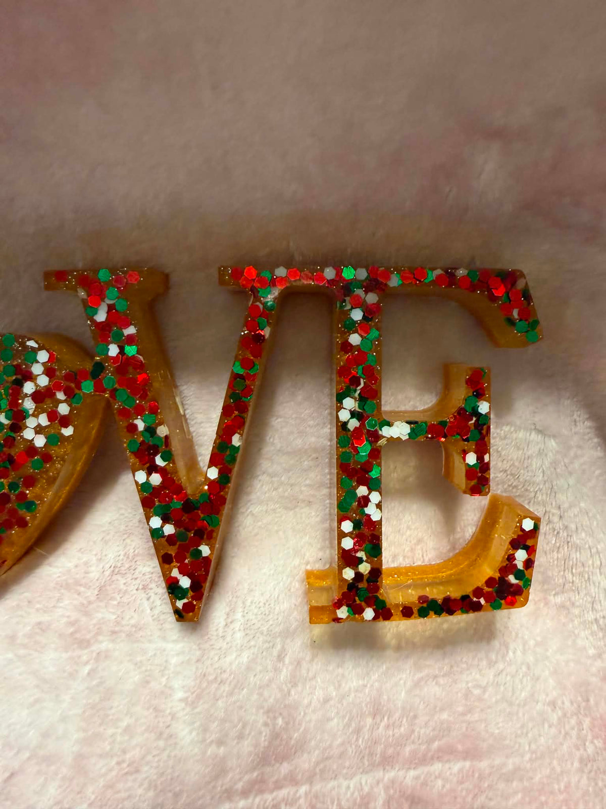 Christmas Themed Love Decor
