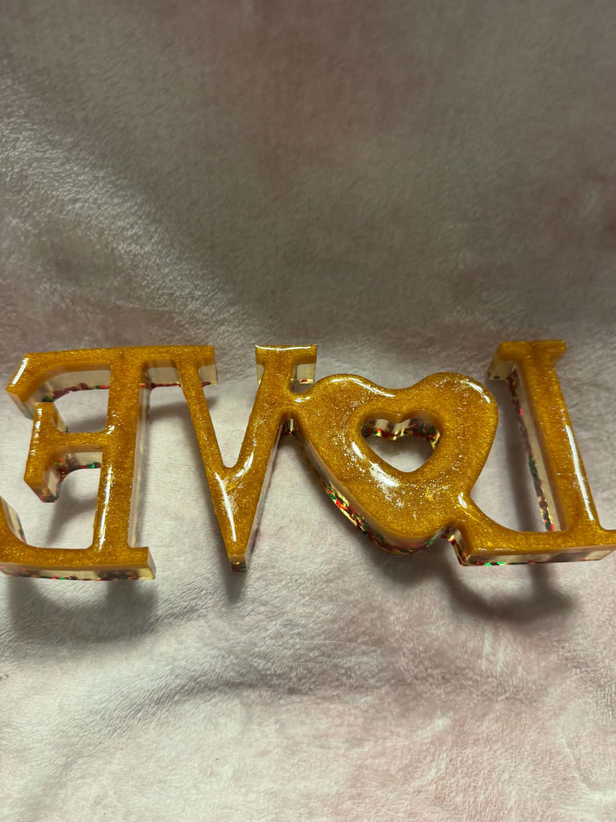 Christmas Themed Love Decor