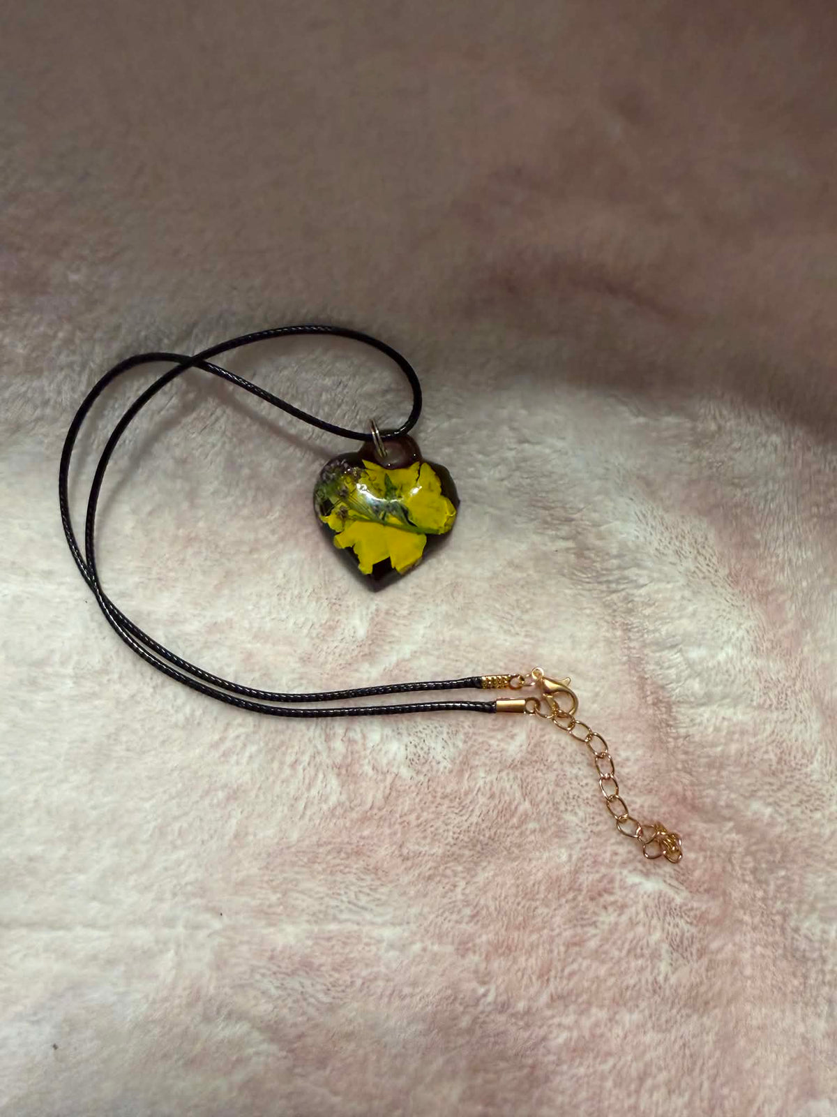 Autumn Heart Pendant Necklace